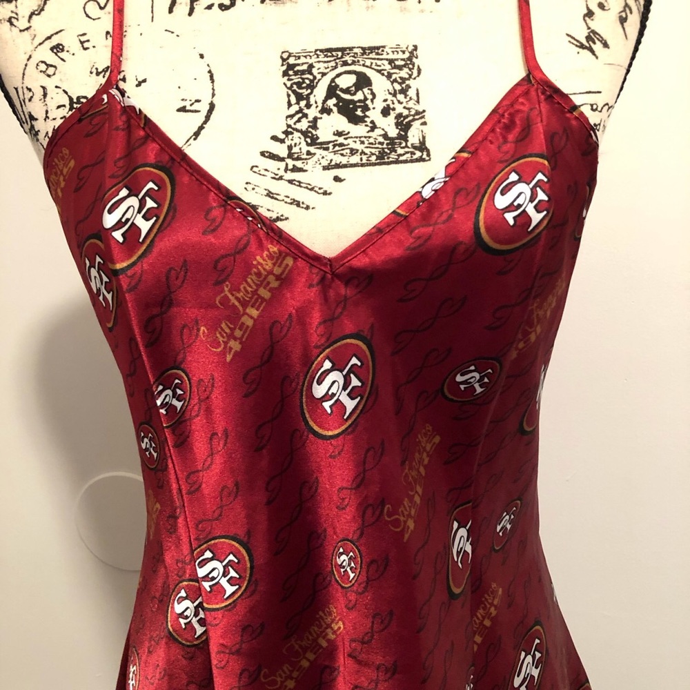 San Francisco 49ers nightgown/ slip dress Size Large